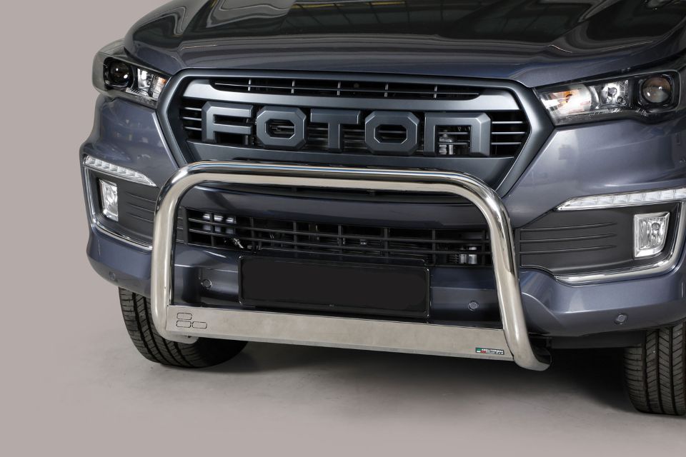 Stainless steel bullbar Ø 63 mm suitable for Foton Tunland G7 (2023-)