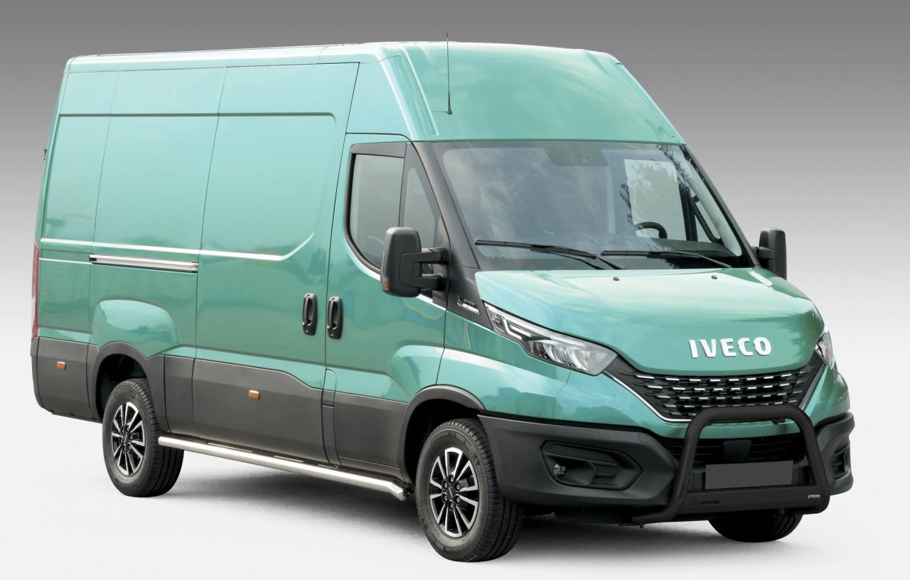 Schwarzer Frontschutzbügel passend für Iveco Daily (2019-2023)