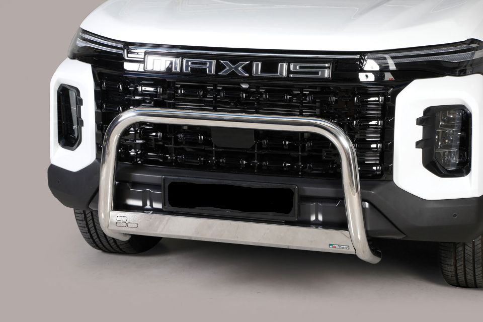 Stainless steel bullbar Ø 63 mm suitable for Maxus T60 Max (2025-)