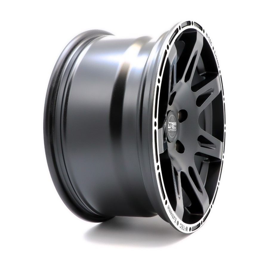 1x complete wheel W-TEC Extreme 17" + 265/65 (120-S) BF Goodrich All Terrain suitable for Jeep Commander WH (2006-2010)