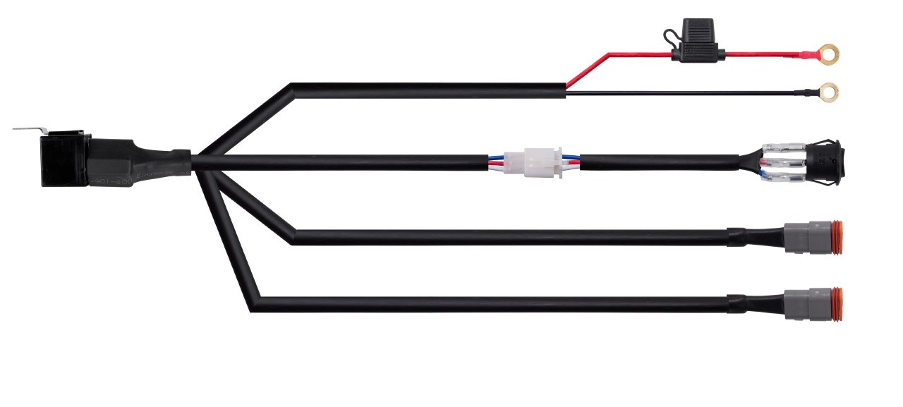 Kabelbaum für den Anschluss zwei LED-Lightbars von unserer Art. 1920 oder Art. 1921