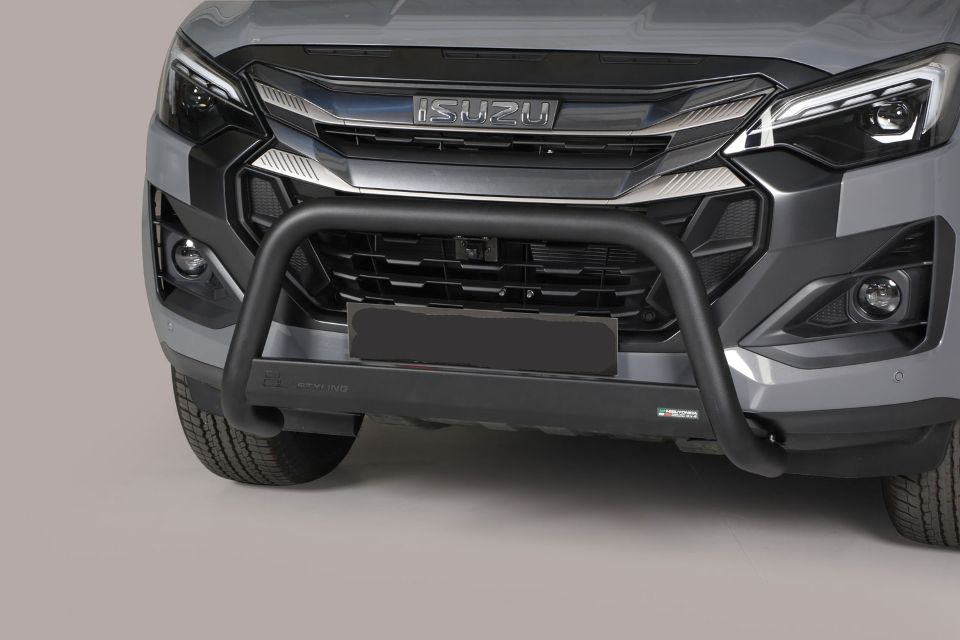 Black bullbar Ø 63 mm suitable for Isuzu D-Max (2026-)