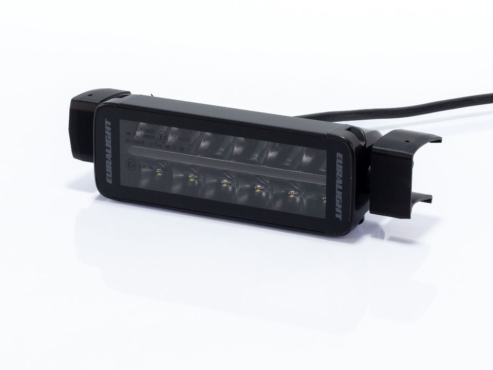 Euralight grille kit suitable for Peugeot Boxer (2014-2023) incl. 2x LED driving lights 8” Black Penta