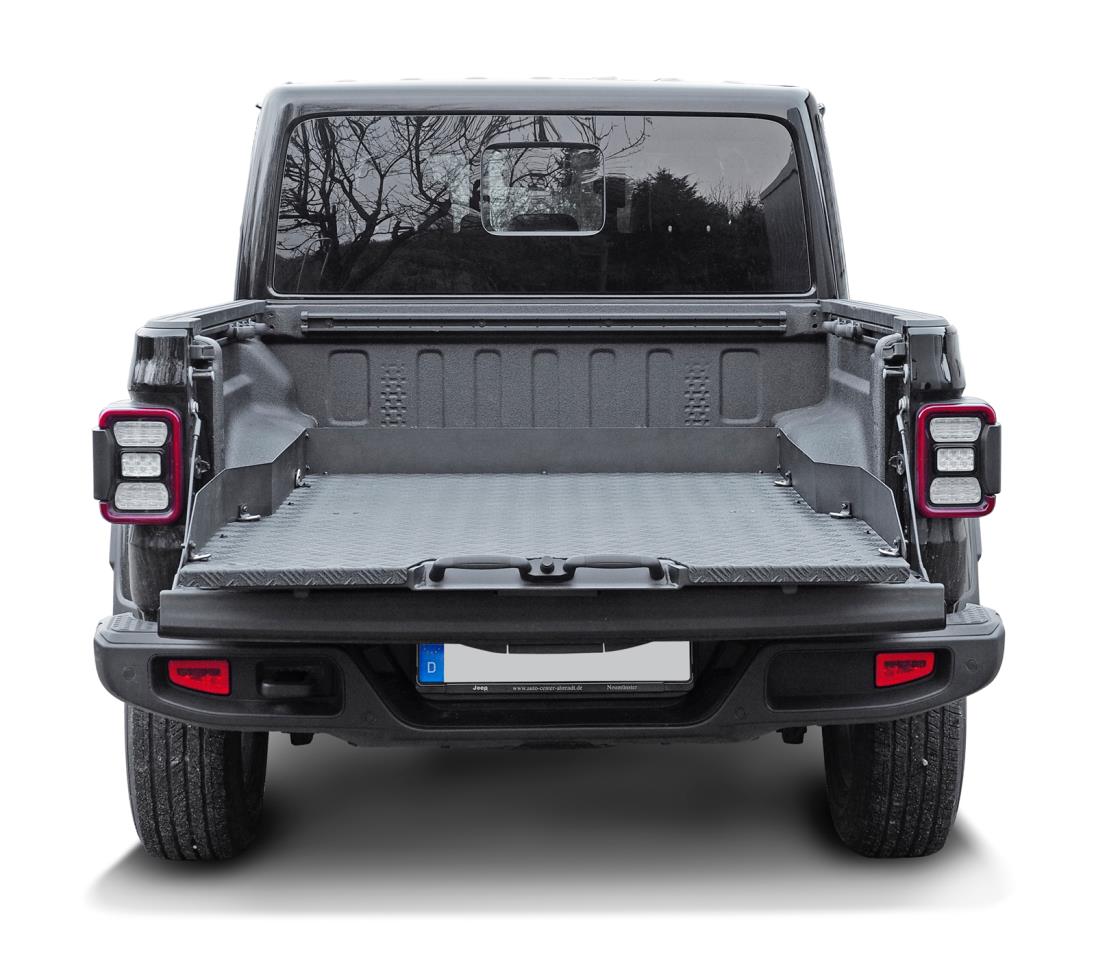 Produktbild: Pickup Ladeflächenauszug schwarz Alu