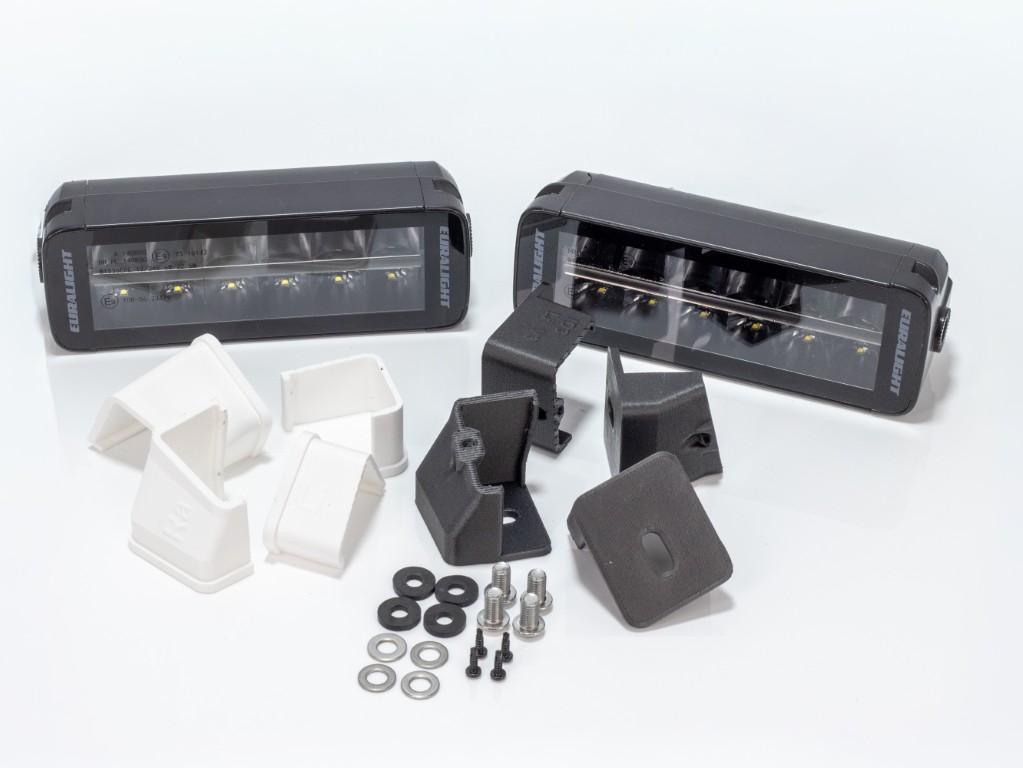 Euralight | LED driving lights grille kit | suitable for Isuzu D-Max (2019-2023)