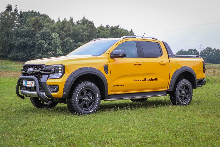 1x complete wheel W-TEC All Terrain 17" + 285/65 (121-S) General Grabber AT3 suitable for Ford Ranger (2012-2018)