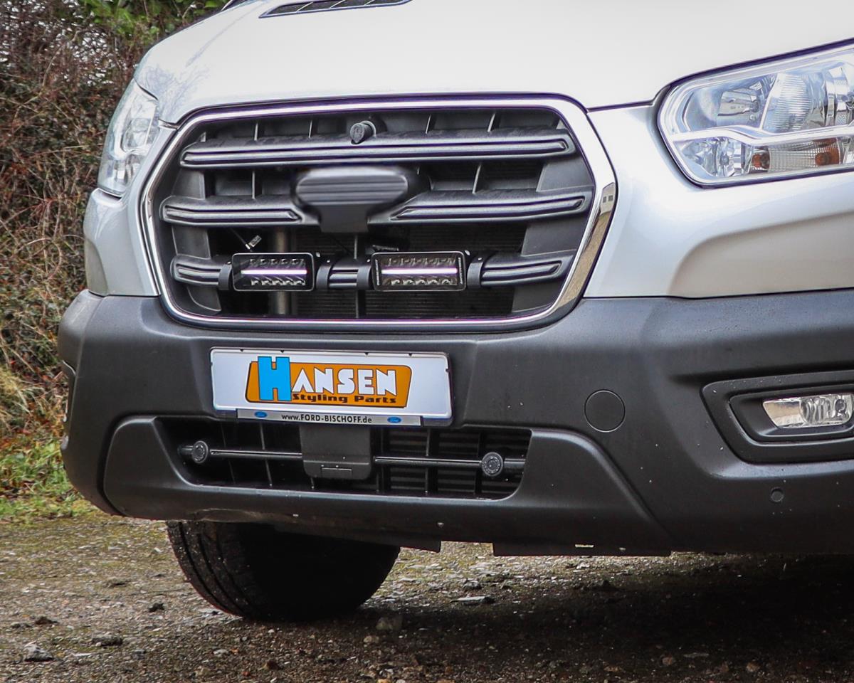 Euralight | LED Fernscheinwerfer Kühlergrill Kit | passend für Ford Transit (2019-)