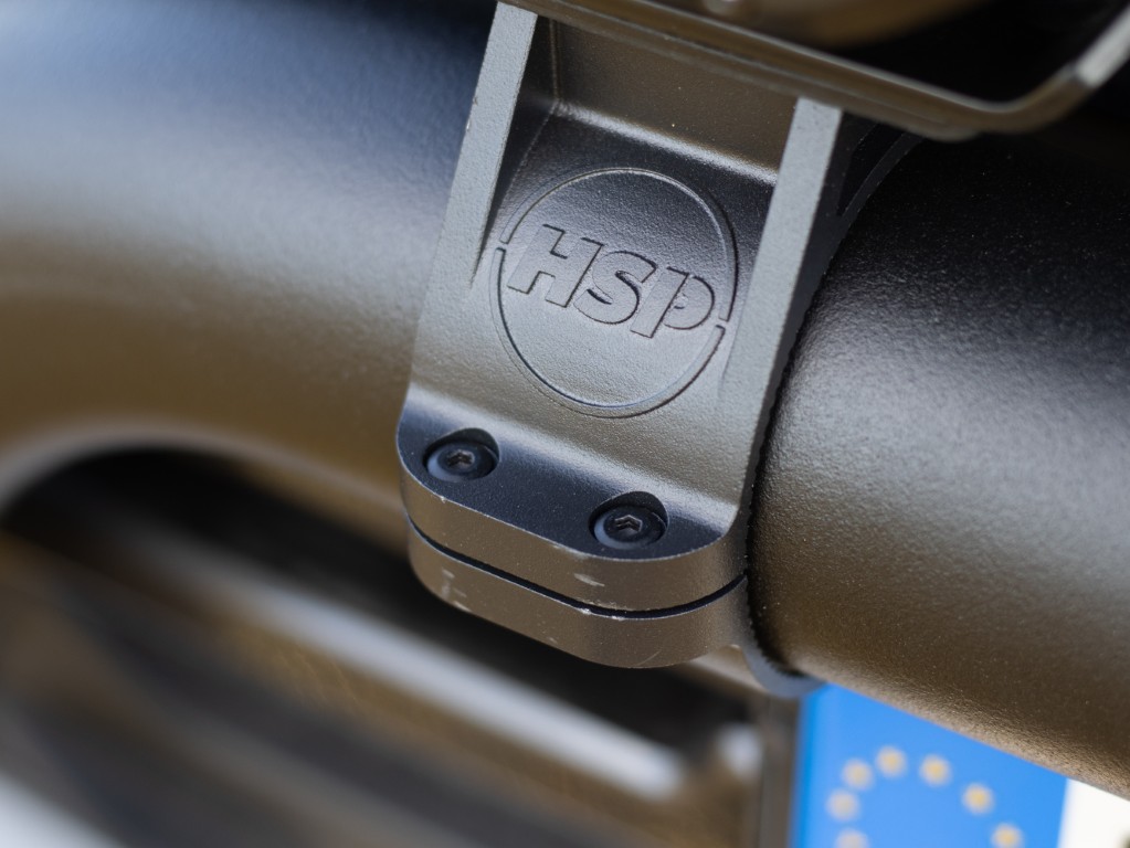 HSP | Black Talon Schelle | Ø 76mm Alu schwarz matt