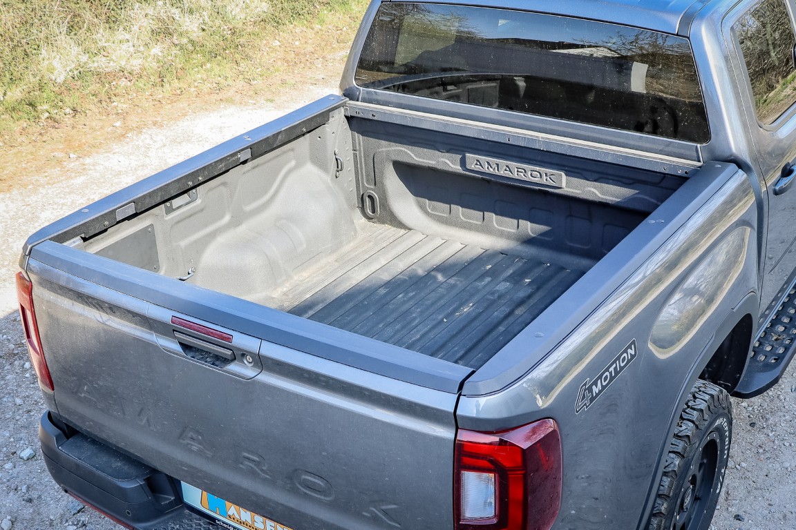 HSP aluminium load sill cover suitable for VW Amarok T1 (2023-)