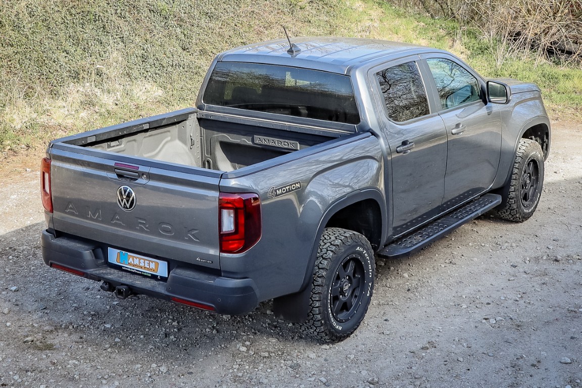 HSP aluminium load sill cover suitable for VW Amarok T1 (2023-)
