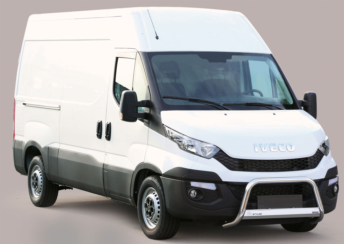 Edelstahl Frontschutzbügel passend für Iveco Daily (2014-2018)