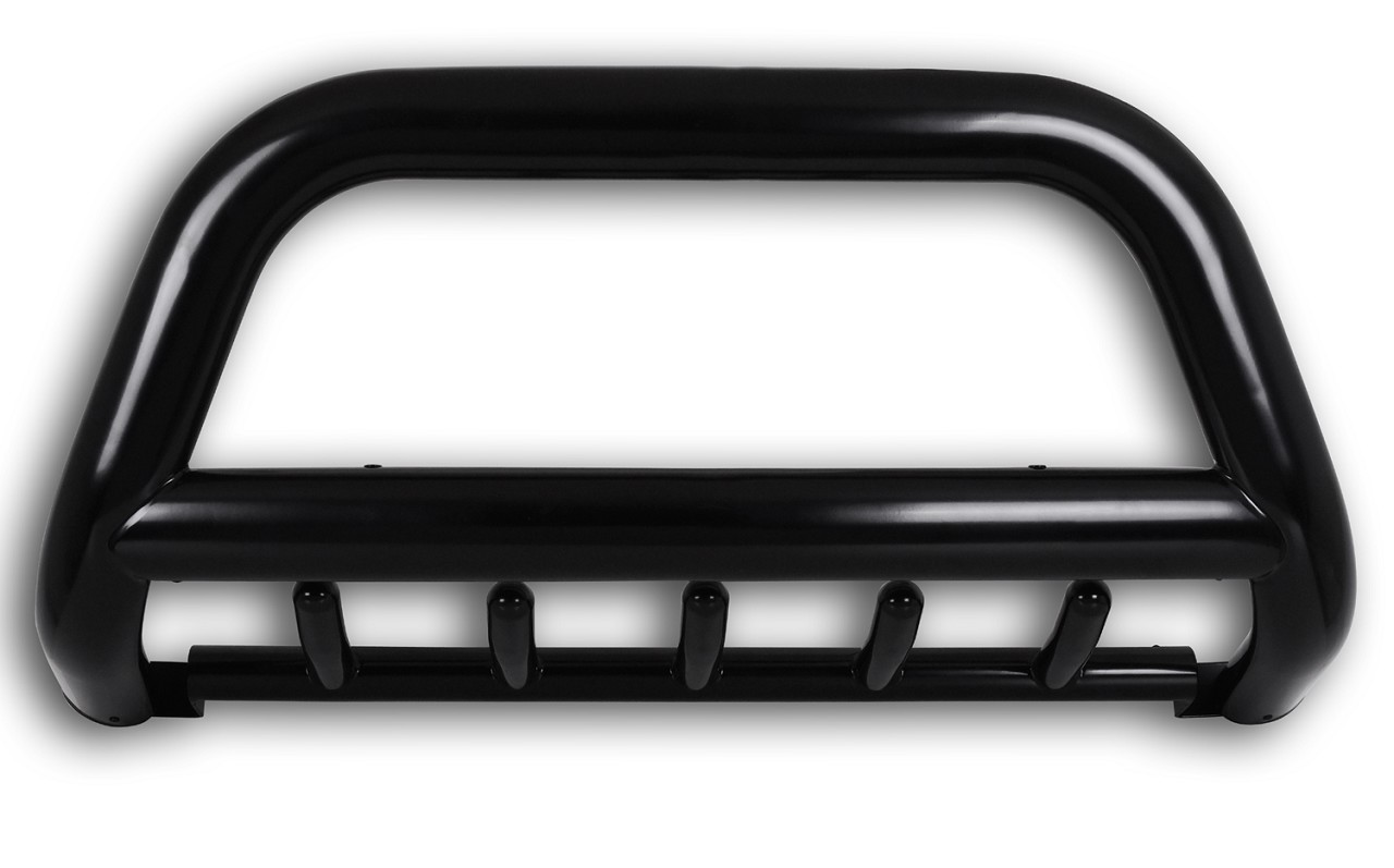 Black powder coated Bullbar with skid plate suitable for Mitsubishi L200 (2015-)