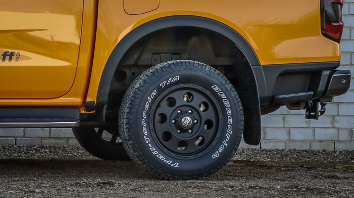 1x Komplettrad W-TEC XPlorer 17" + 285/65 (121-S) General Grabber AT3 passend für Ford Ranger (2012-2018)