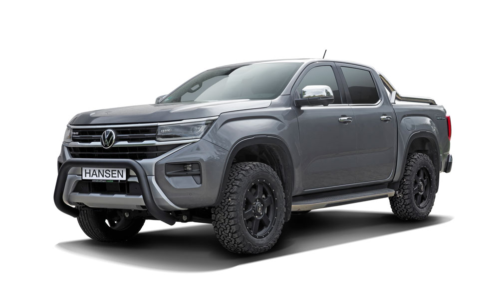 Schwarz matter Frontschutzbügel passend für VW Amarok (2023-)