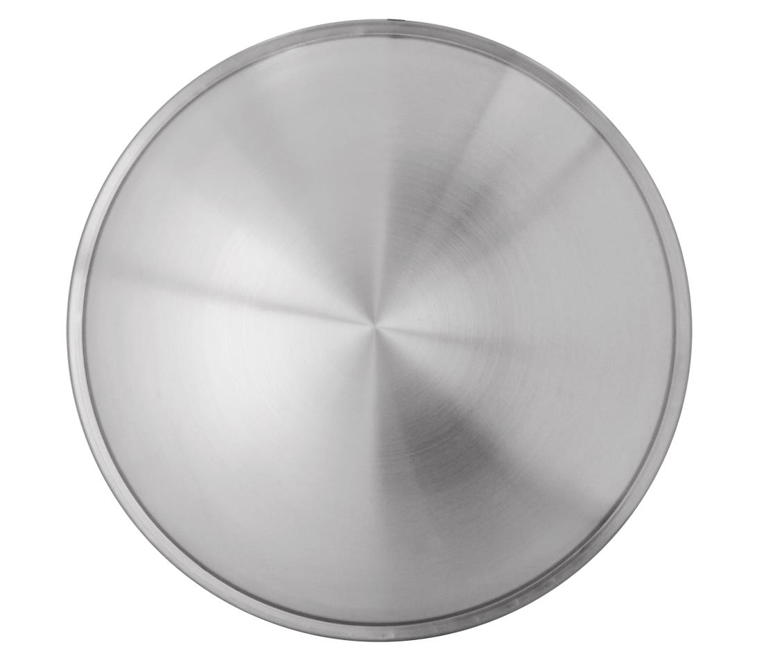Produktbild: Edelstahl Moon Caps - gebürstet - 14 bis 16 Zoll