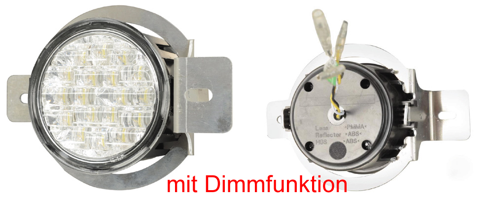 Tagfahrlichter mit Dimmfunktion passend für Renault Laguna II (2001-2005)