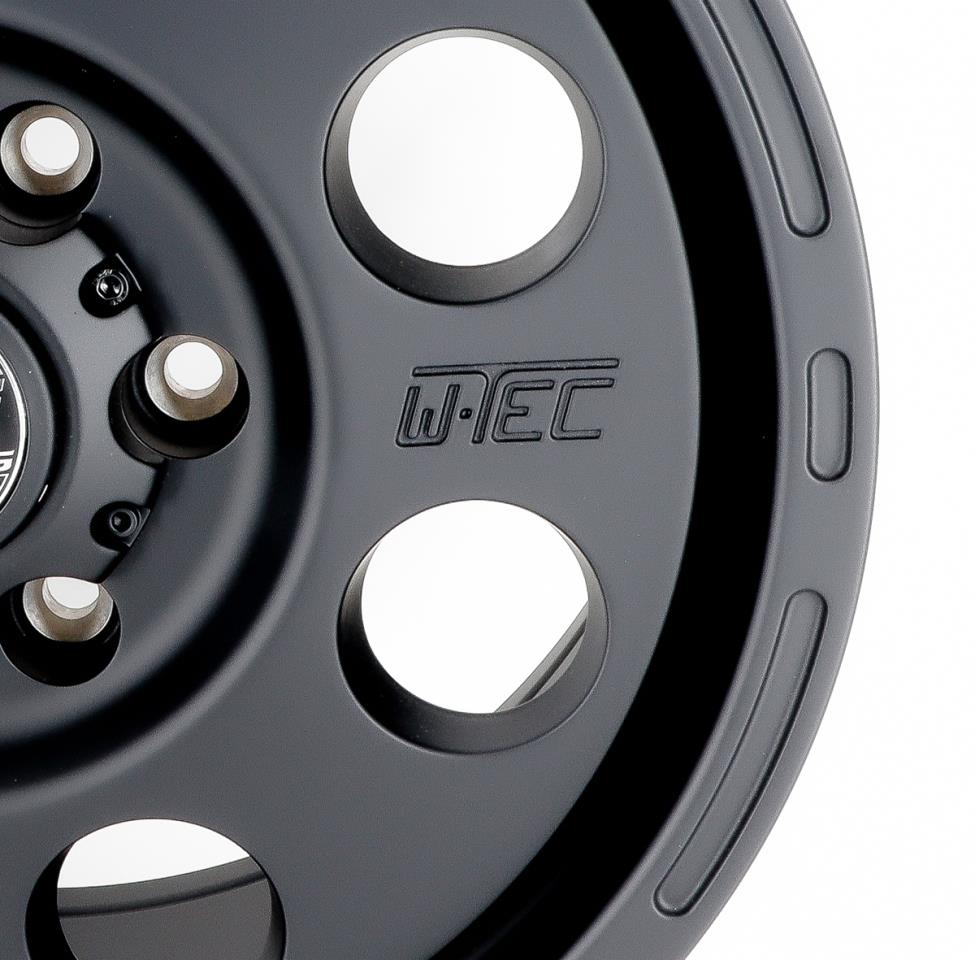 1x Komplettrad W-TEC XPlorer 17" + 285/65 (121-S) General Grabber AT3 passend für Ford Ranger (2012-2018)