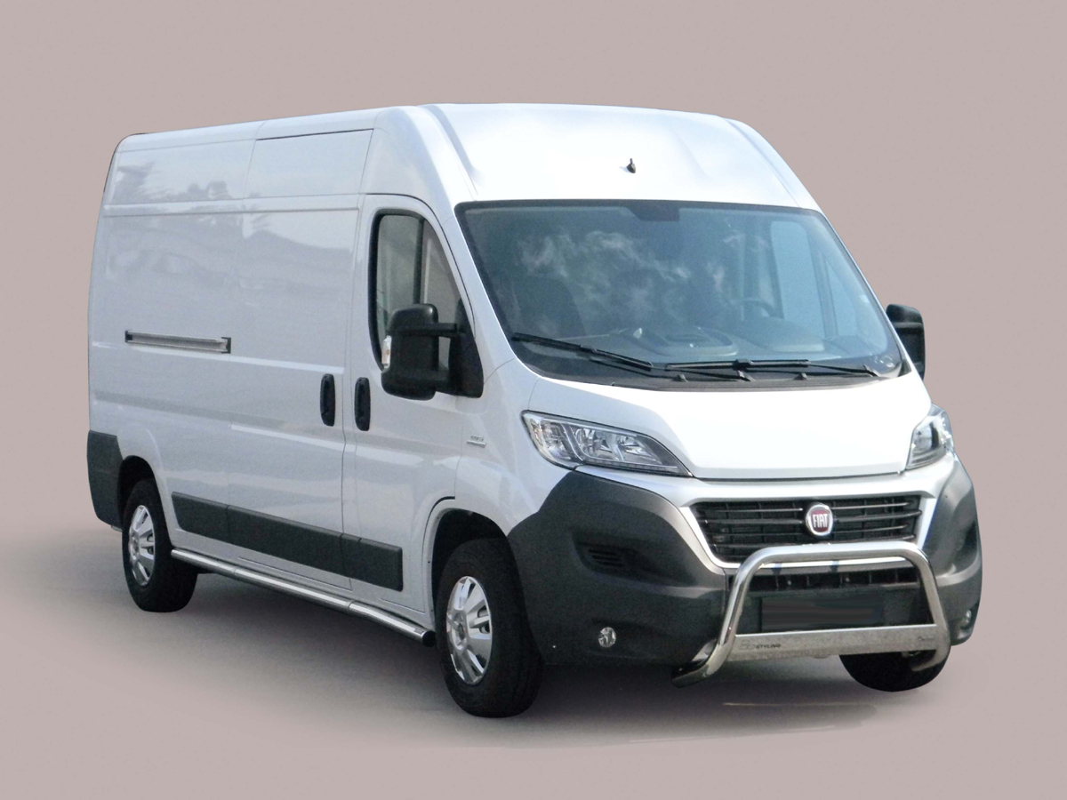 Edelstahl Frontschutzbügel passend für Fiat Ducato (2014-2023)