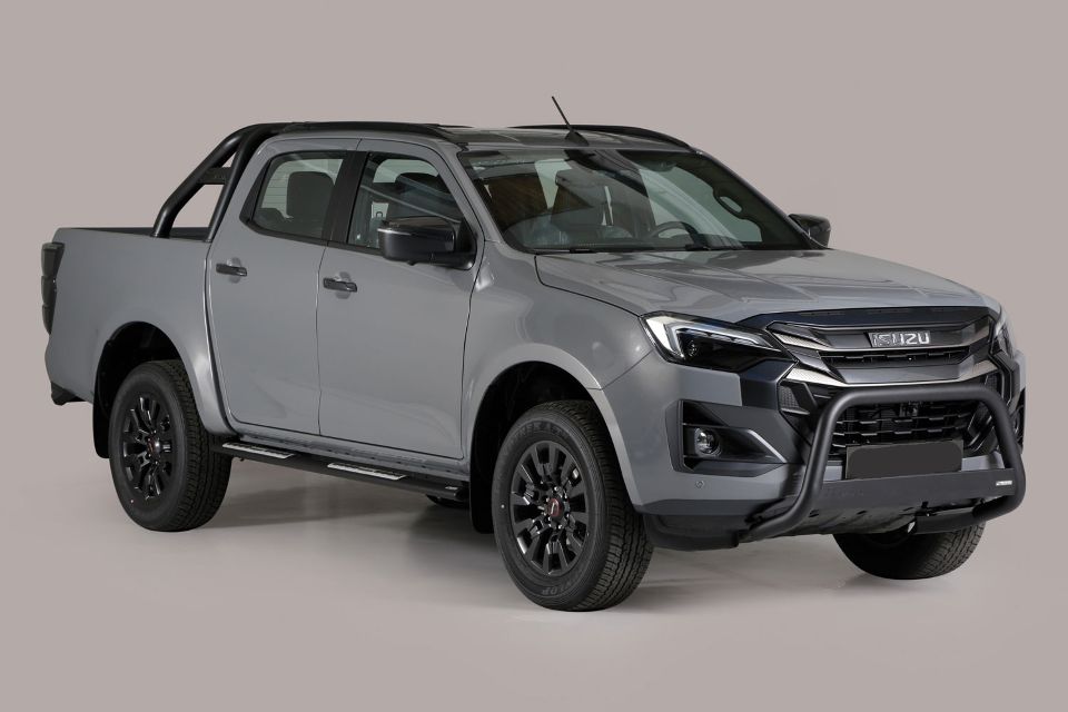 Black bullbar Ø 63 mm suitable for Isuzu D-Max (2026-)