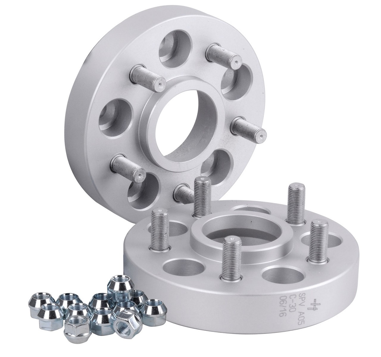 Hofmann Aluminium Spurverbreiterung 60mm (2x30mm) passend für Ford Mustang (1997-2014)
