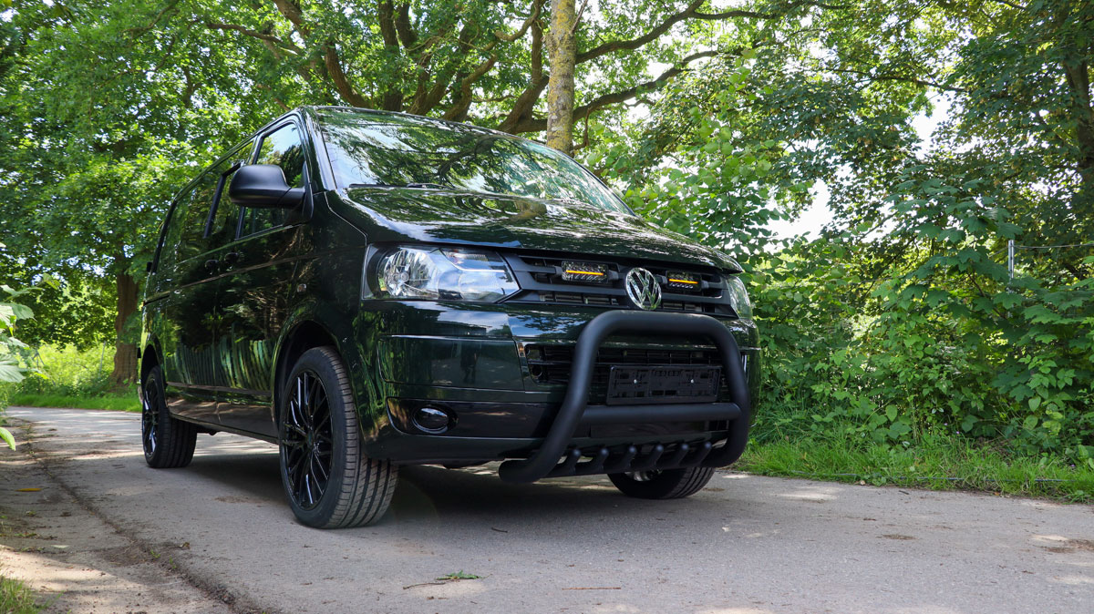 Hansen Styling Parts / Bilstein Höherlegungsfahrwerk +40mm passend für VW T5 (2003-2015) mit Klemmbefestigung