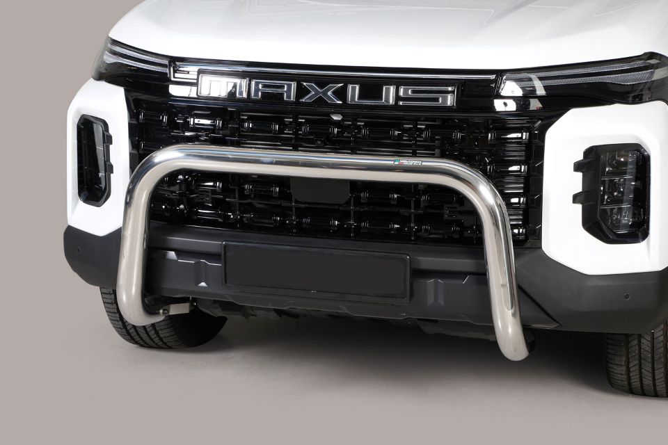 Stainless steel bullbar Ø 76 mm suitable for Maxus T60 Max (2025-)