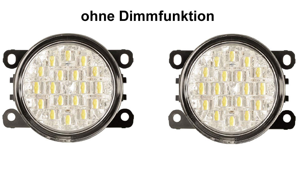 LED Einbau Tagfahrlichter ohne Dimmfunktion 90 mm passend für diverse Suzuki Modelle