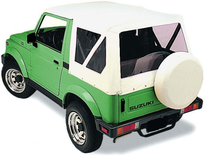 Ersatzverdeck weiß passend für Suzuki Samurai SJ 410-413 (1986-2004)