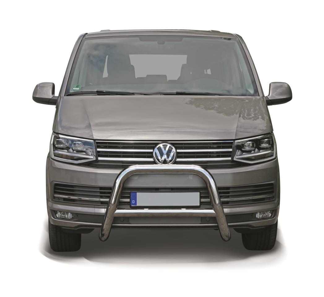 Edelstahl Frontschutzbügel passend für VW T6 (2015-2019)