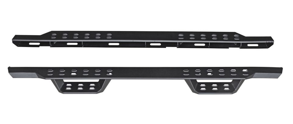 HSP schwarz matte Schwellerrohre Black Panther passend für Ford F150 (2015-)