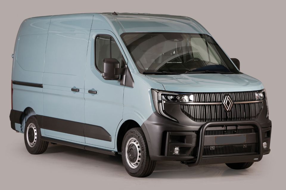 Black bullbar Ø 63 mm suitable for Renault Master (2024-)