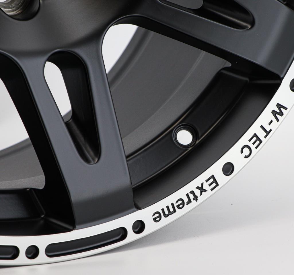 1x complete wheel W-TEC Extreme 17" + 265/65 (120-S) BF Goodrich All Terrain suitable for Jeep Commander WH (2006-2010)
