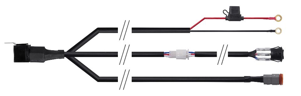 Wiring harness for connection of a LED-lightbar from our Art. 1901, 1906, 1910 or 1915