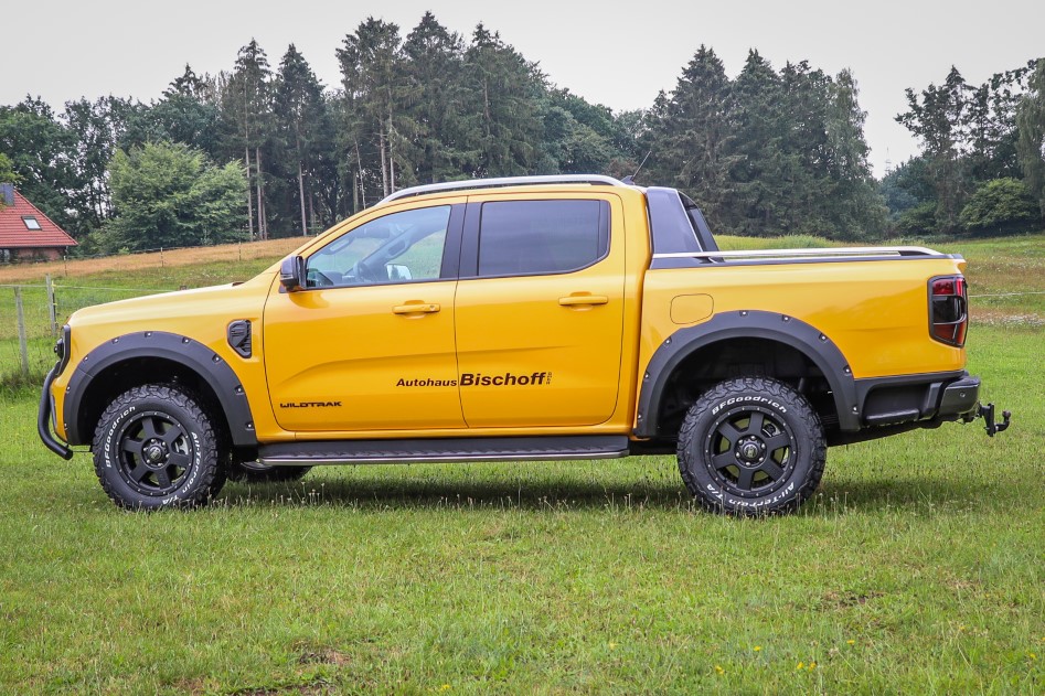 1x complete wheel W-TEC All Terrain 17" + 285/65 (121-S) General Grabber AT3 suitable for Ford Ranger (2012-2018)