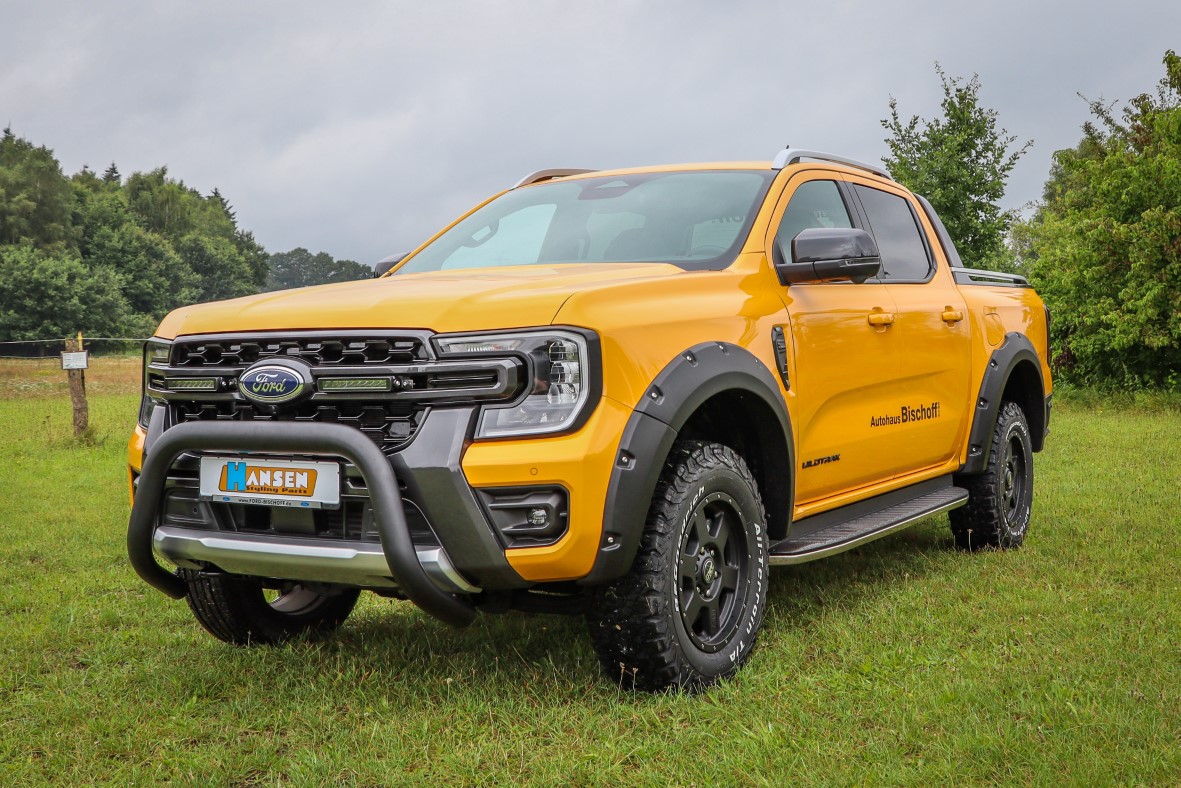 1x complete wheel W-TEC All Terrain 17" + 285/65 (121-S) General Grabber AT3 suitable for Ford Ranger (2012-2018)