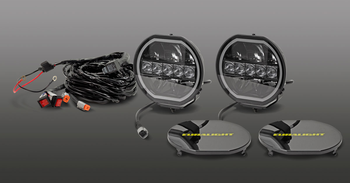 Euralight - 7" NIGHT RAPTOR - LED driving light with ECE R148 & R149 approval mark