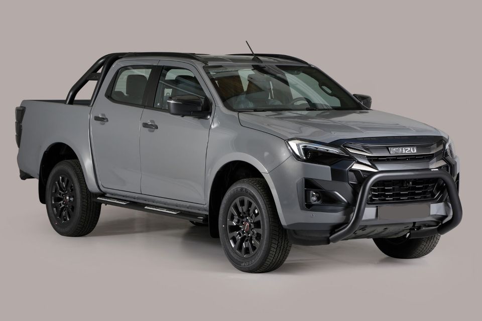 Black bullbar Ø 76 mm suitable for Isuzu D-Max (2026-)