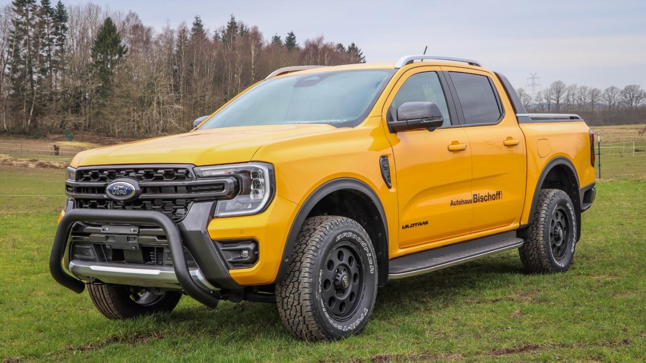 1x Komplettrad W-TEC XPlorer 17" + 285/65 (121-S) General Grabber AT3 passend für Ford Ranger (2012-2018)