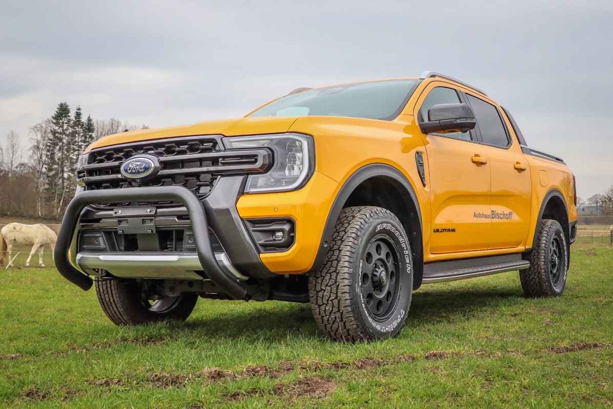 1x Komplettrad W-TEC XPlorer 17" + 285/65 (121-S) General Grabber AT3 passend für Ford Ranger (2012-2018)