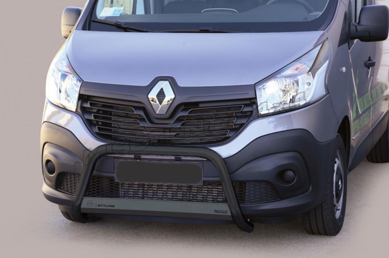 Schwarzer Frontschutzbügel passend für Renault Trafic (2014-2018)