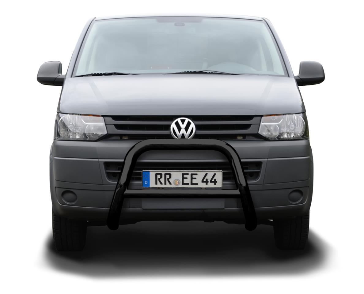 Schwarzer Frontschutzbügel passend für VW T5 (2003-2015)