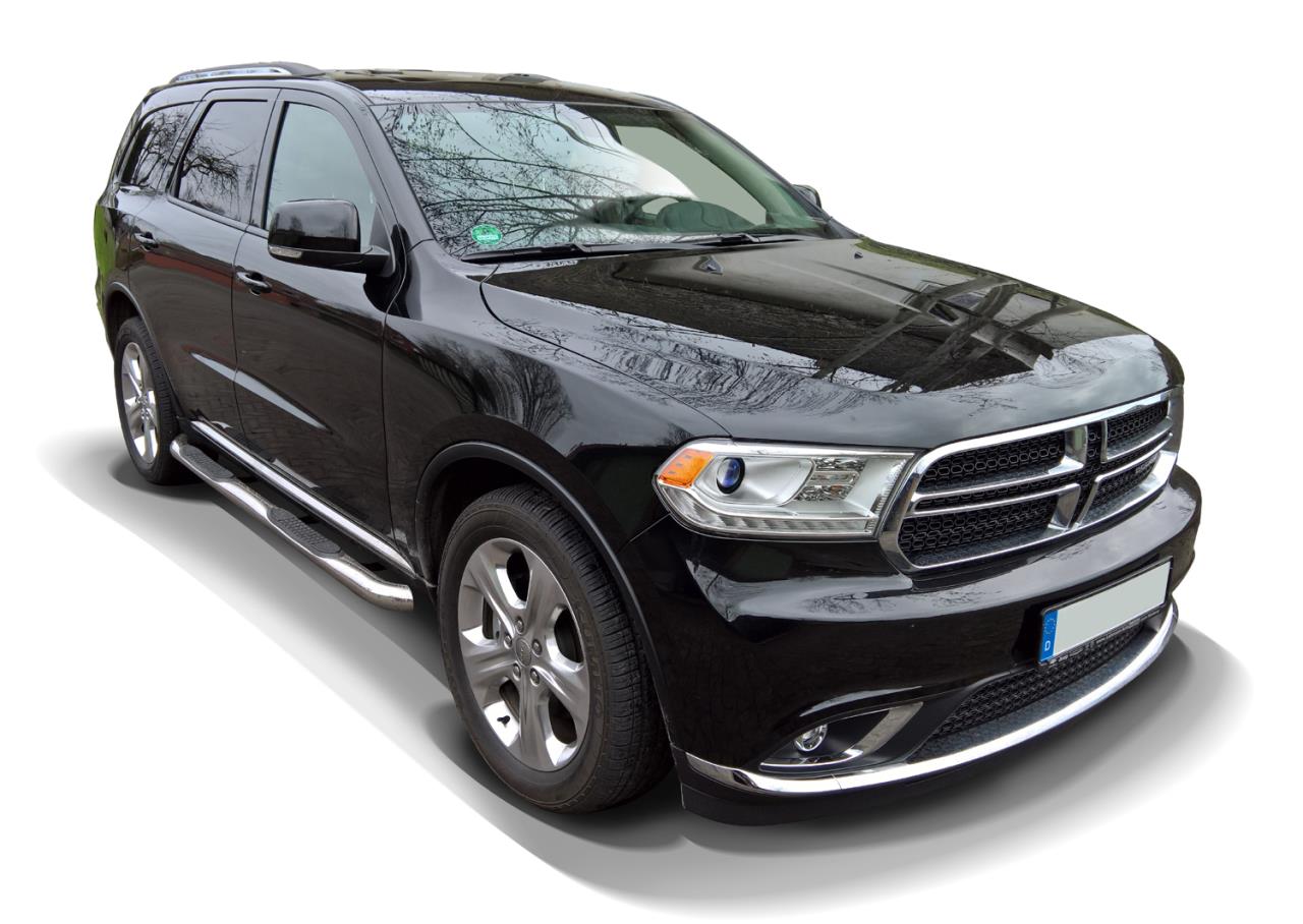 3" Edelstahl Schwellerrohre passend für Dodge Durango (2011-)