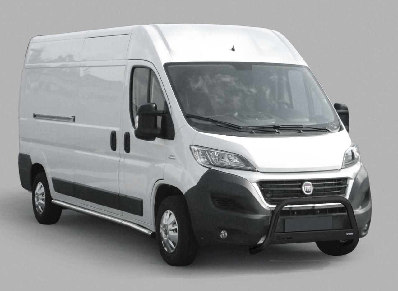 Schwarzer Frontschutzbügel passend für Fiat Ducato (2014-2023)