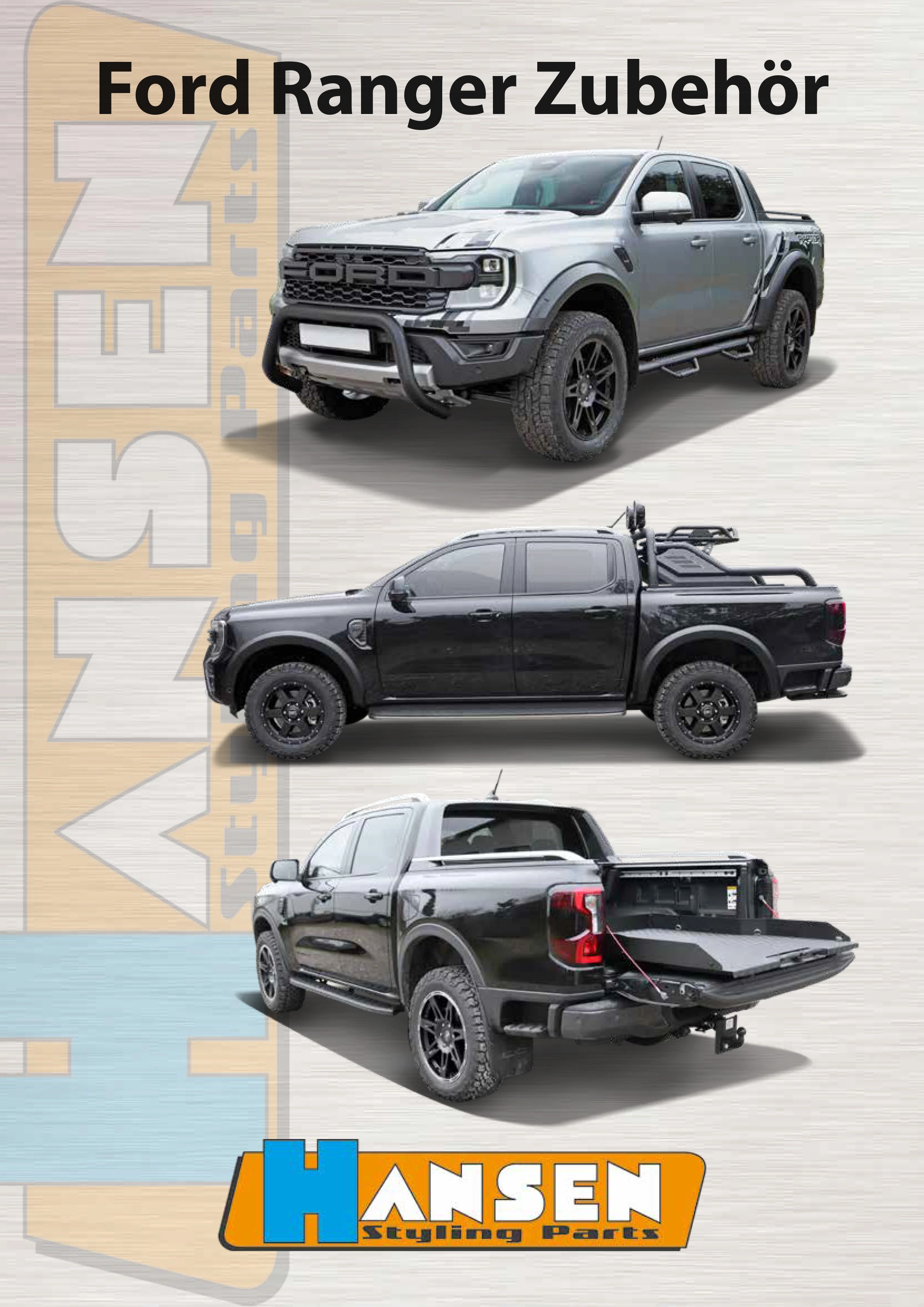 Ford Ranger Zubehör Prospekt