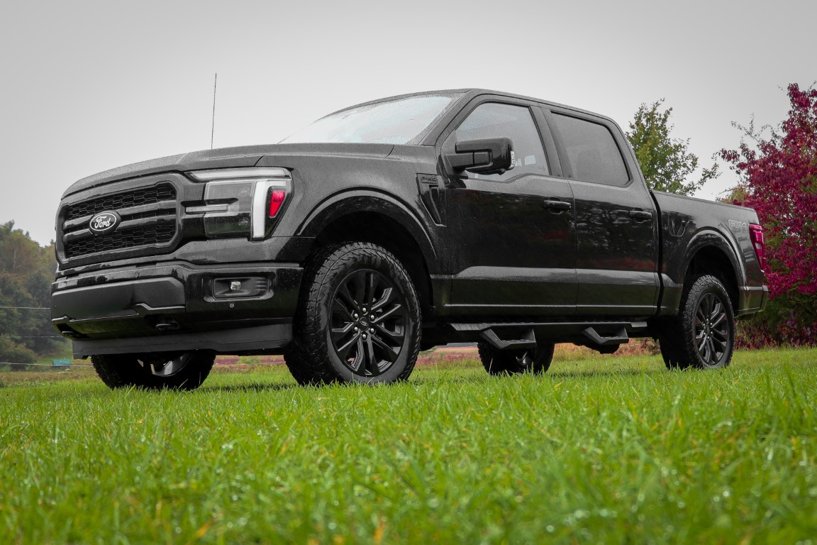 HSP schwarz matte Schwellerrohre Black Panther passend für Ford F150 (2015-)