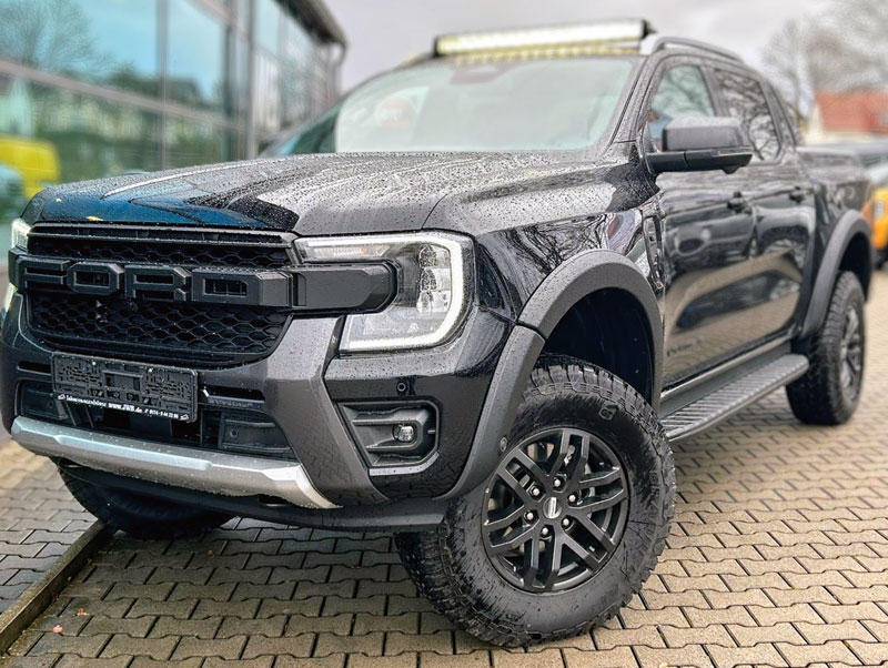 Kotflügelverbreiterung +50mm "Smooth Style" passend für Ford Ranger (2023-)