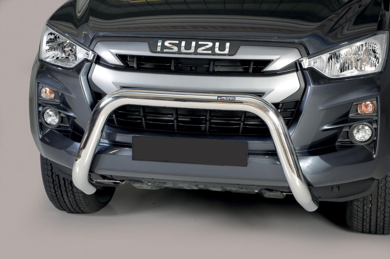 Edelstahl Frontschutzbügel Ø 76 mm passend für Isuzu D-Max (2020-2023)