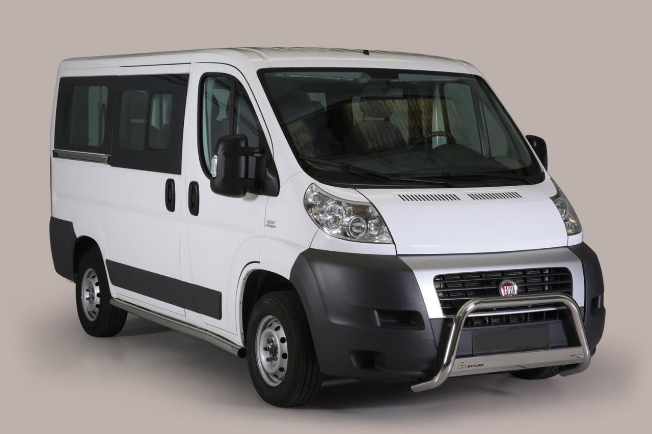 Edelstahl Frontschutzbügel passend für Fiat Ducato (2006-2013)