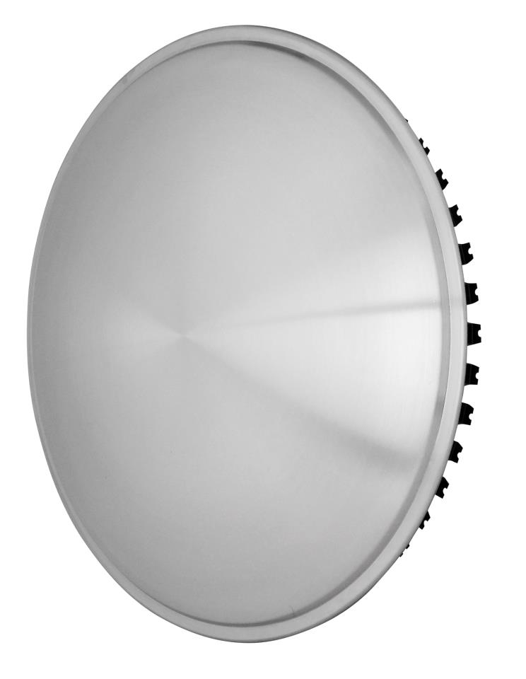 Produktbild: Edelstahl Moon Caps - gebürstet - 14 bis 16 Zoll