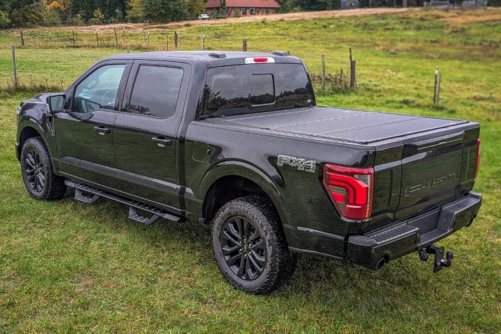 HSP schwarz matte Schwellerrohre Black Panther passend für Ford F150 (2015-)